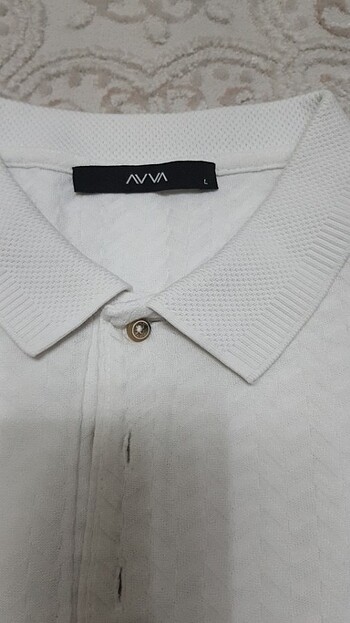 Massimo Dutti AVVA POLO YAKA TSHIRT