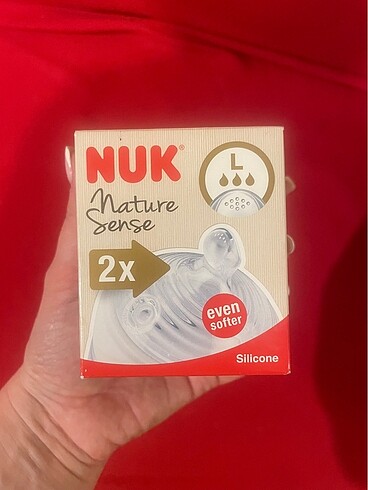 Nuk biberon emziği L beden