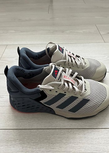 Adidas Erkek Gri Spor Ayakkabı Velcro Detaylı