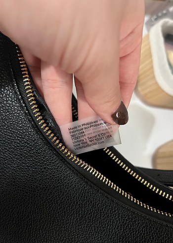  Beden siyah Renk Victoria secret çanta