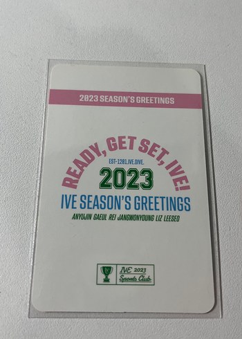  İve leeseo kpop photocard pc satışı satış