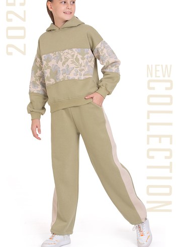 Diğer Kızlar için Gevşek Kesim Bağcıklı Sweatpants