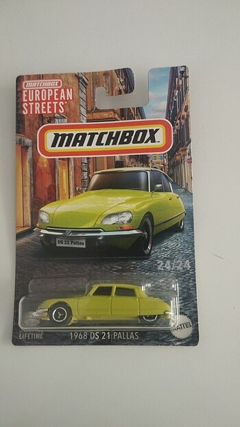  Beden Renk Matchbox european streets lot