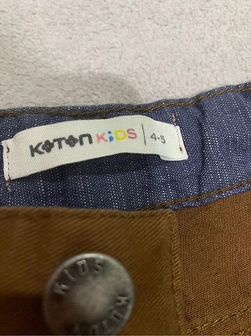 4 Yaş Beden Pantolon