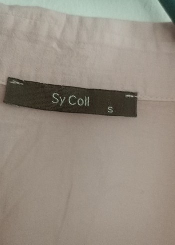 Syrox Pembe Keten Gömlek, Düğmeli, Kısa Kollu