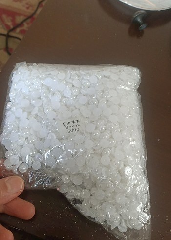 Beyaz Tırnak Süsü 500g - Görsel 7