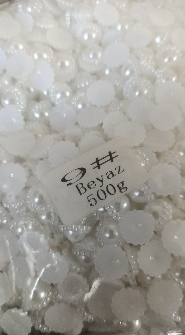 Beyaz Tırnak Süsü 500g - Görsel 5