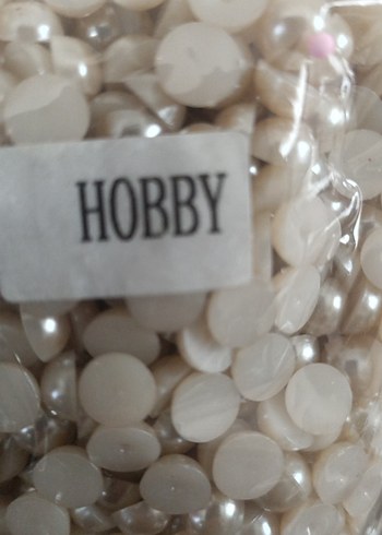 Beyaz Yarım İnci Tırnak Süsü 500g - Görsel 3