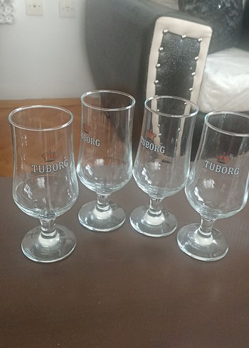 tBorg Yazılı 4 Adet Ayaklı Bardak - Görsel 5