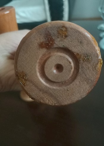 Parlak Bej Ahşap Mumluk Seti - Görsel 6