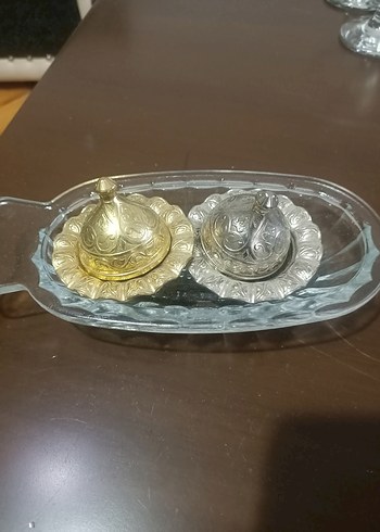 Yılan Desenli Altın ve Gümüş lokumluk - Görsel 7