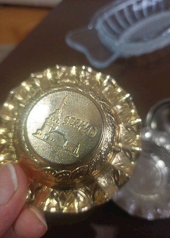 Yılan Desenli Altın ve Gümüş lokumluk - Görsel 5