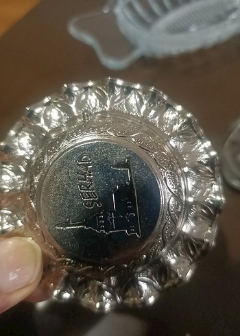 Yılan Desenli Altın ve Gümüş lokumluk - Görsel 6