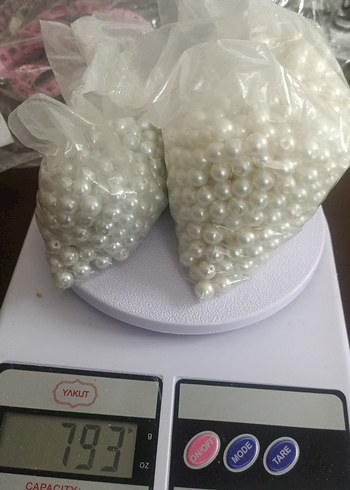 Beyaz Tırnak Süsleme İnci Boncuklar - Görsel 7