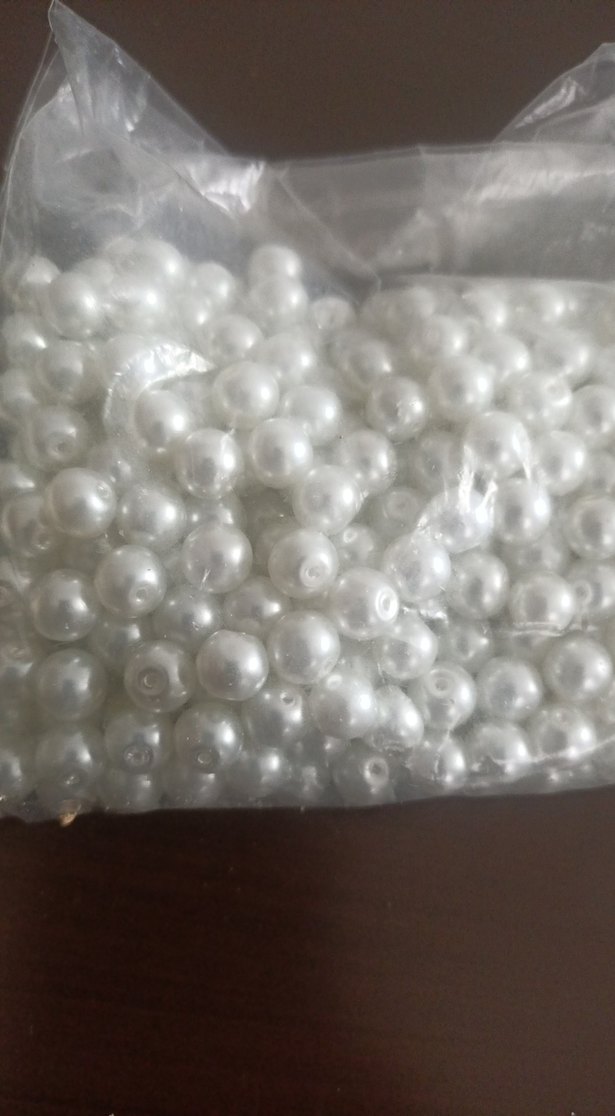 Beyaz Tırnak Süsleme İnci Boncuklar - Görsel 3