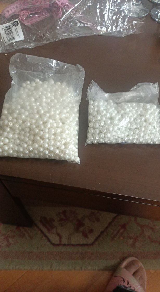 Beyaz Tırnak Süsleme İnci Boncuklar - Görsel 4