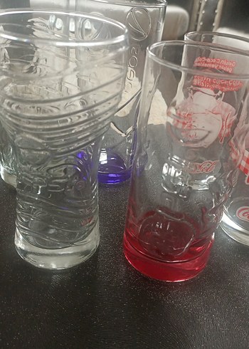 Çeşitli Desenlerde Renkli Bardak Seti - Görsel 4