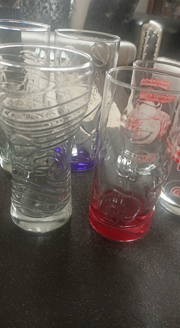 Çeşitli Desenlerde Renkli Bardak Seti - Görsel 4