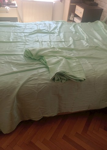 Pastel Yeşil Düz perde - Görsel 2