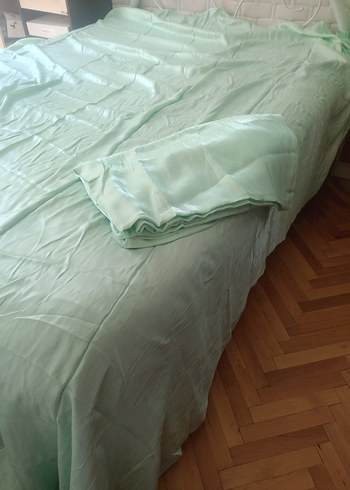 Pastel Yeşil Düz perde - Görsel 3