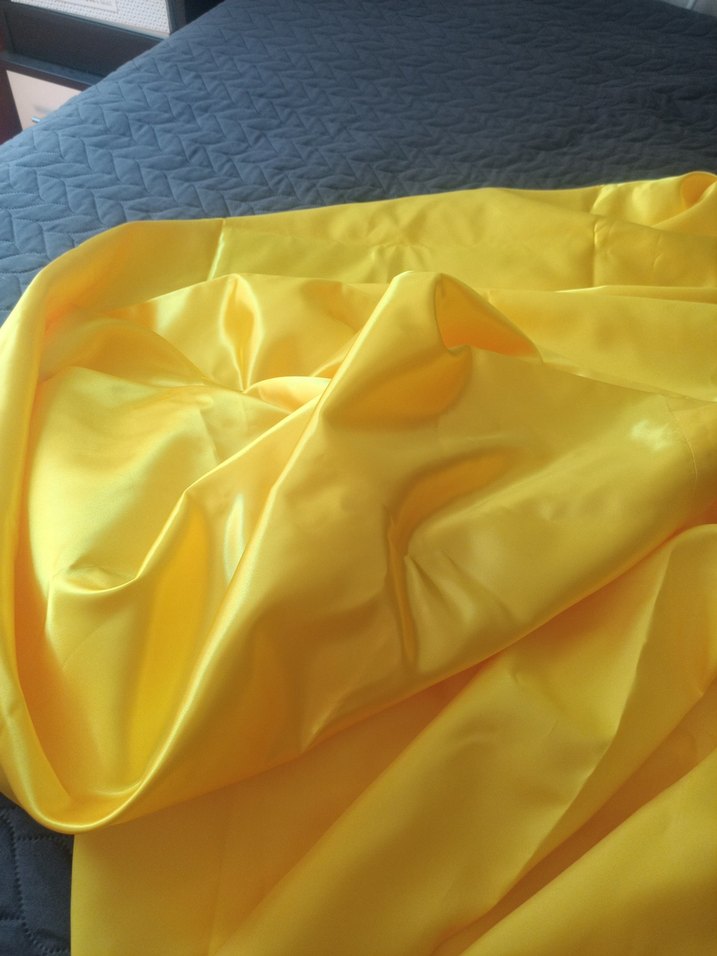 Parlak Sarı Düz Yatak Örtüsü - Görsel 3