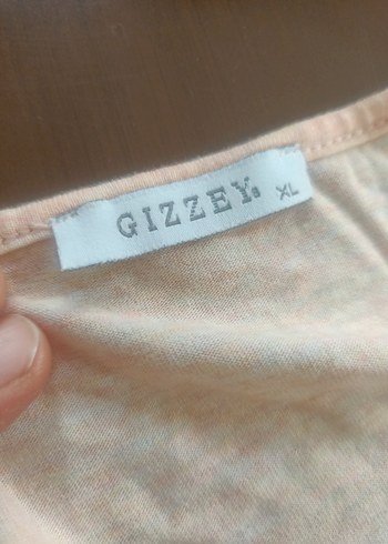 xl Beden ten rengi Renk Bej Kısa Kollu V Yaka Keten Bluz