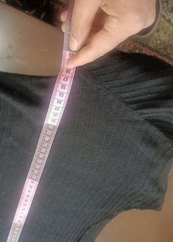 xl Beden siyah Renk Siyah Kadın Yünlü Salaş Tekne Yaka Kazak