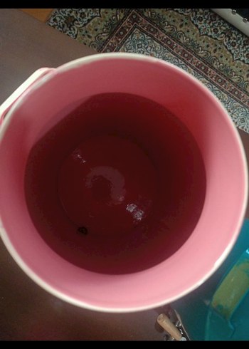 Pembe Metal Limonata Kabı Musluklu - Görsel 5