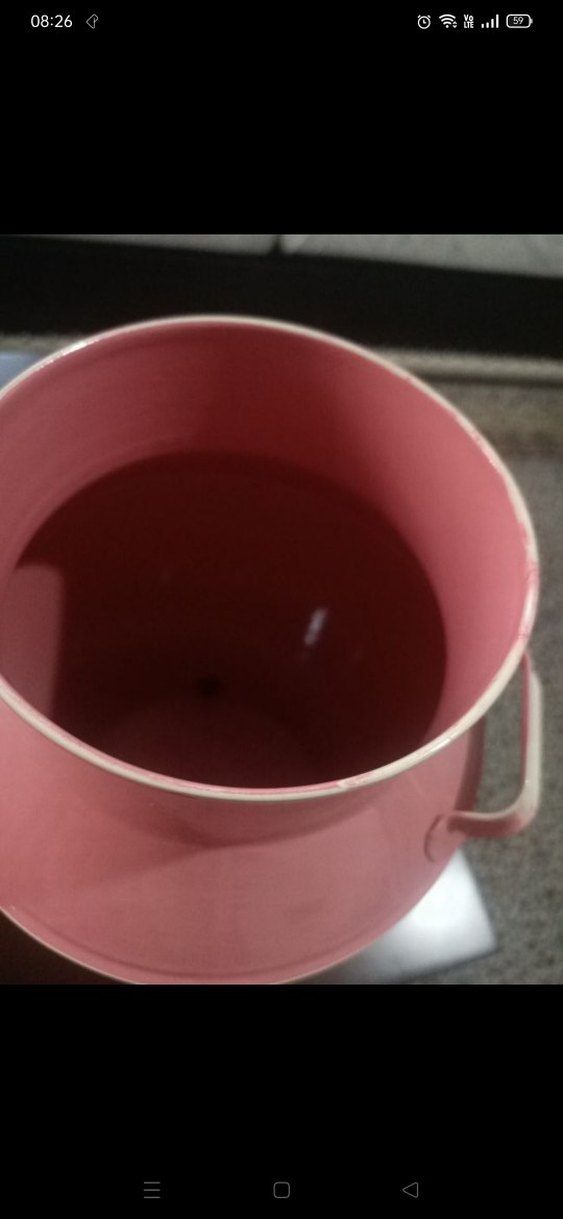 Pembe Metal Limonata Kabı Musluklu - Görsel 4