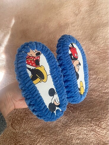 Erkek bebek panduf - Görsel 3