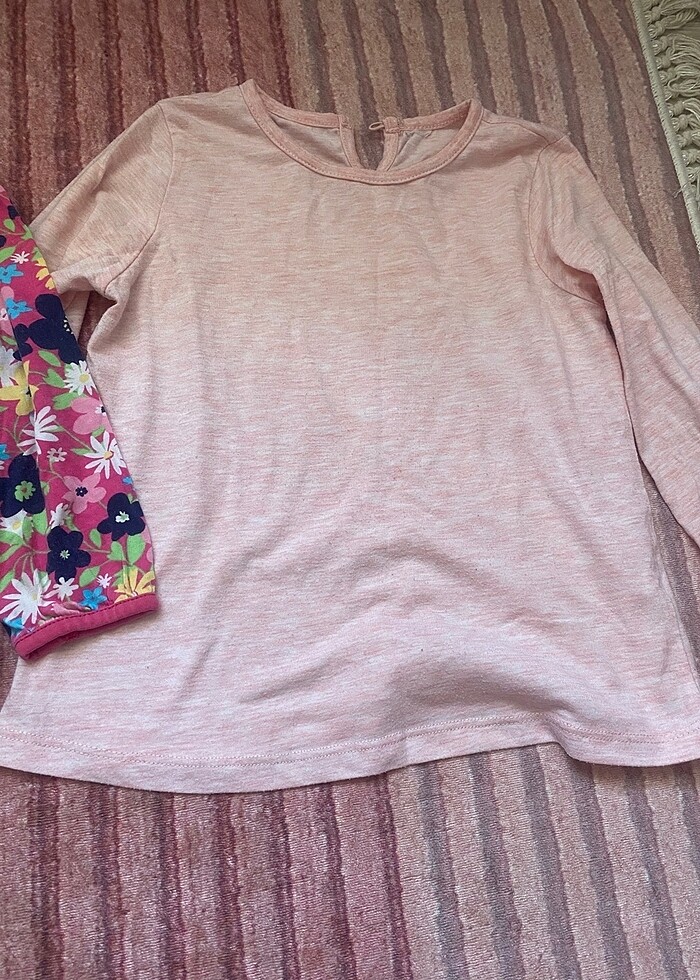 Kız çocuk uzun kollu tişört - Görsel 3