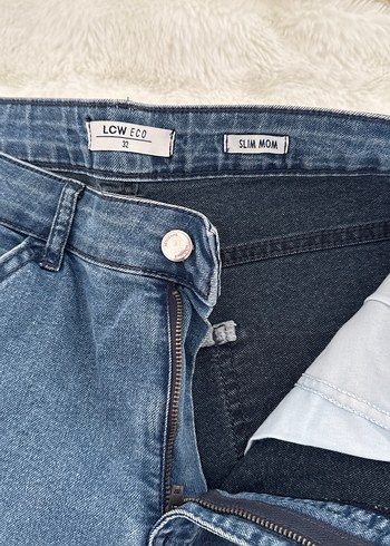 Erkek Mavi Normal Boy Slim Mom Denim Jean - Görsel 2
