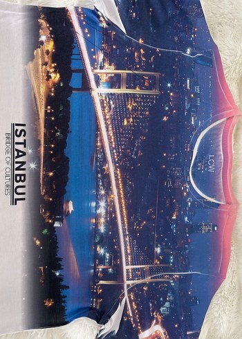 Erkek Beyaz Street Style Baskılı Tişört - Görsel 2