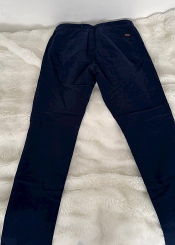 Erkek Lacivert Extra Slim Fit Denim Pantolon - Görsel 3