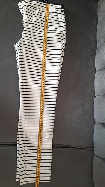 Zara Zara basic çizgili pantolon s beden