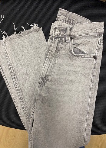 Gri Regular Kot Pantolon