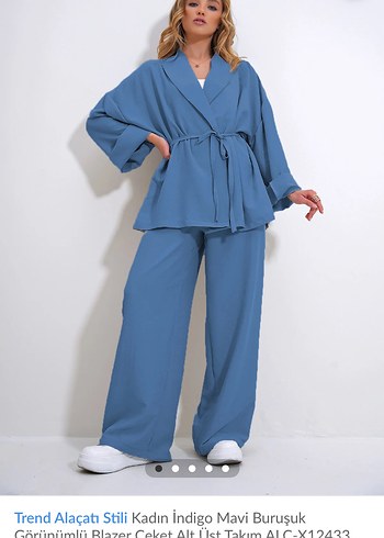 Mavi Bol Kesim takım - Görsel 2