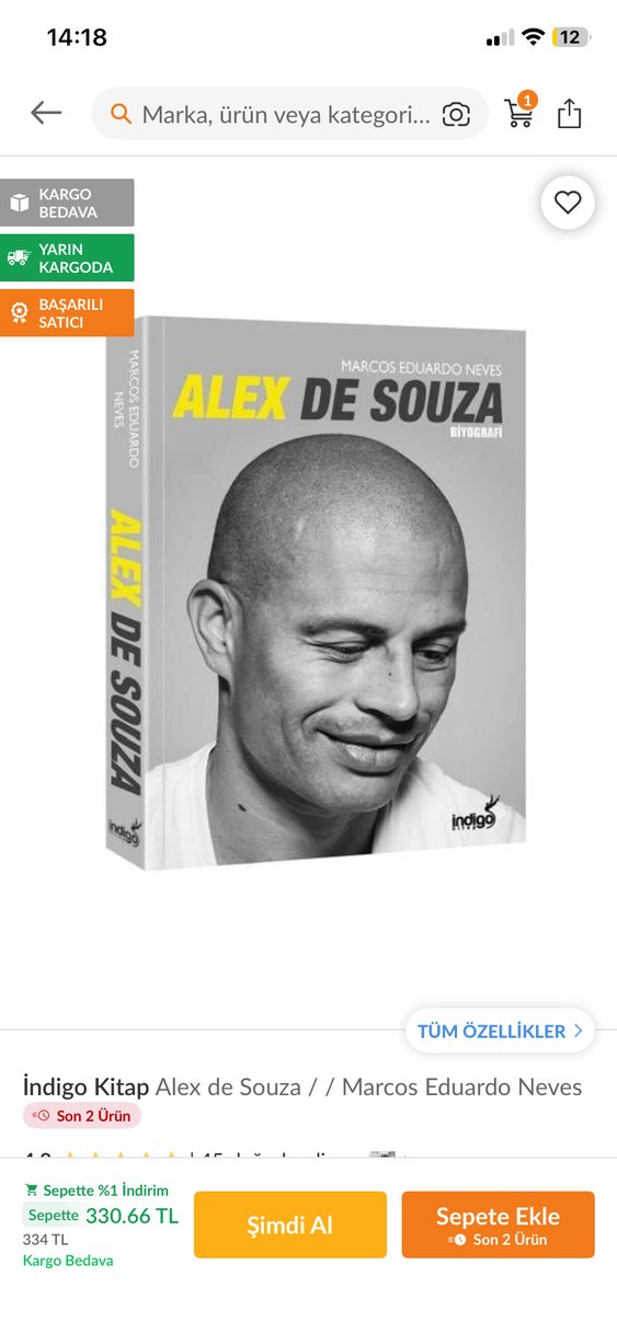Alex De Souza Biyografi Kitabı - Görsel 4