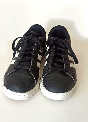 36,5 Beden siyah Renk Adidas Grand Court Base 2.0 kadın sneaker 