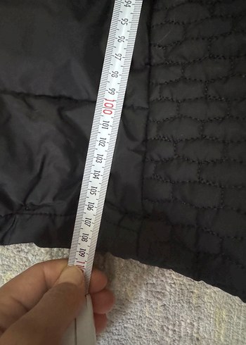 Kürk Detaylı Siyah Kadın Uzun Kış Montu - Görsel 8