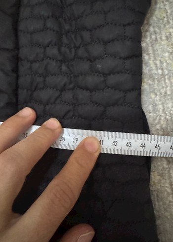 Kürk Detaylı Siyah Kadın Uzun Kış Montu - Görsel 9