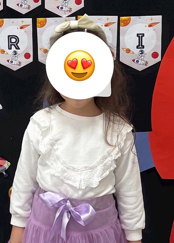 Le Mabella beyaz kazak - Görsel 6