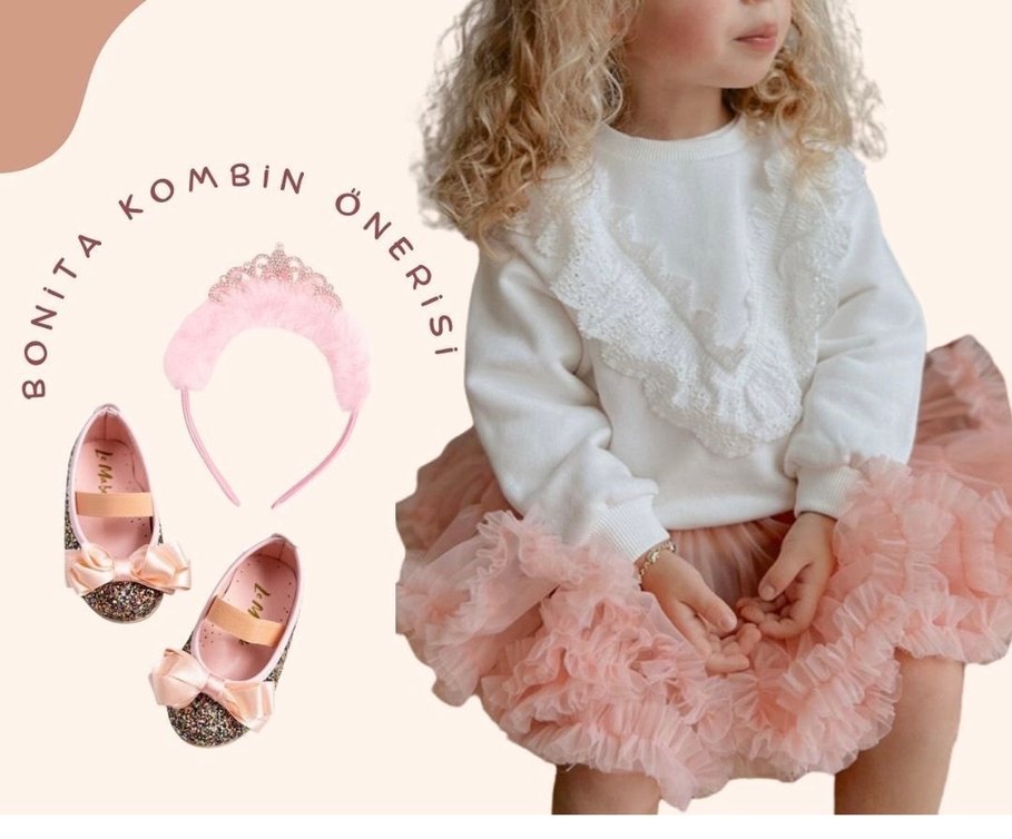 Le Mabella beyaz kazak - Görsel 3