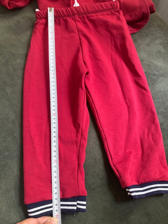 Erkek Çocuk Kırmızı Zincir Detaylı Sweatshirt - Görsel 4