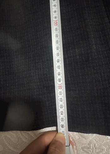 Düğmeli Siyah Kadın Kaban - Görsel 7