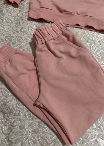 Kuromi Baskılı Pembe Kız Sweatshirt ve Eşofman - Görsel 3