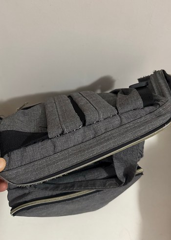 BabyLondy Gri Baskılı Bebek Çantası - Görsel 2