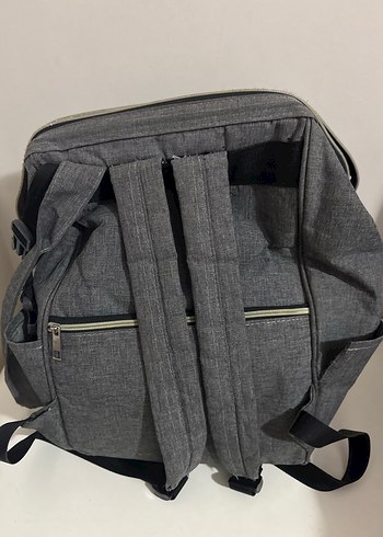 BabyLondy Gri Baskılı Bebek Çantası - Görsel 5