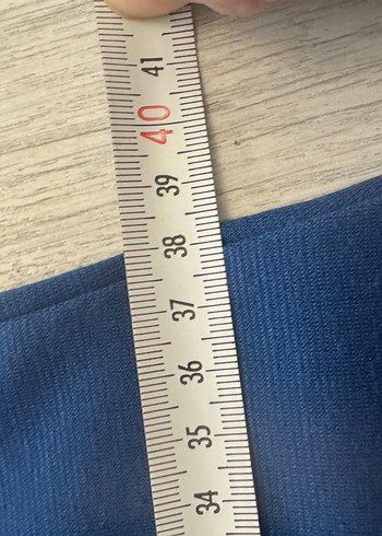 Mavi Kadın Elbise - Görsel 4