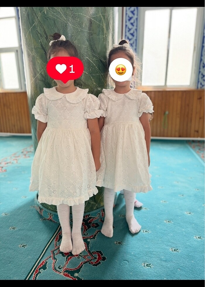 Bayramlık elbise Le Mabella marka - Görsel 2